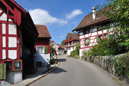 Dorfkern von Glattfelden